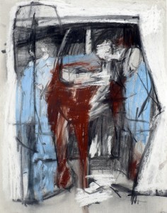 Figure with Wolf