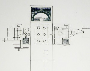 Reconstruction of The Arch of Titus Plan Underground Reconstruction of The Arch of Titus Plan at Grade
