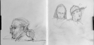 Sketchbook : Drawing Mostly Profiles
