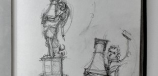 Sketchbook 1 : The American Academy in Rome 2000